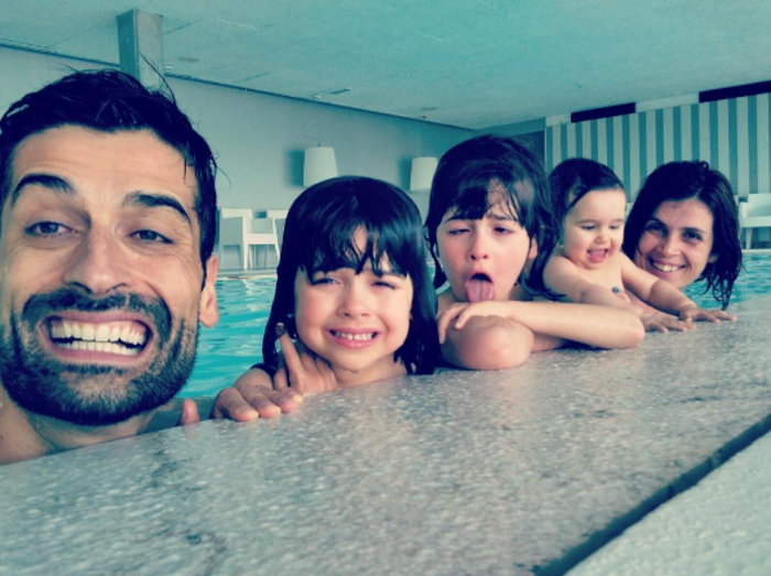 António Raminhos, Maria Inês, Maria Rita, Maria Leonor e Catarina