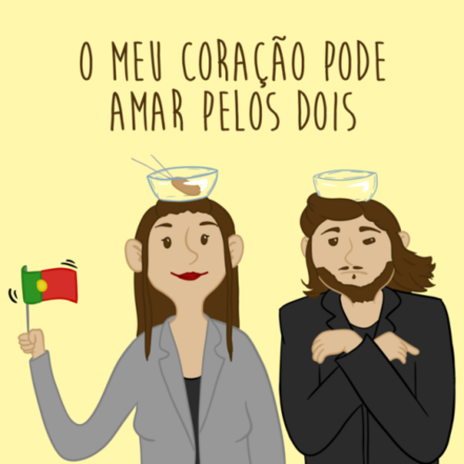 Artistas criam várias ilustrações de Salvador Sobral 