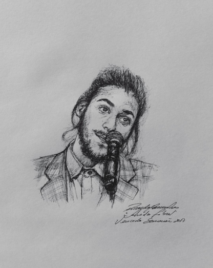 Artistas criam várias ilustrações de Salvador Sobral 