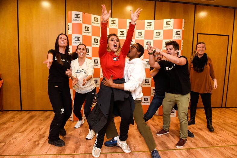 Helena Costa, Catarina Gouveia, Maria Sampaio, Gonçalo Cabral e Miguel Costa e Joana Rosa 