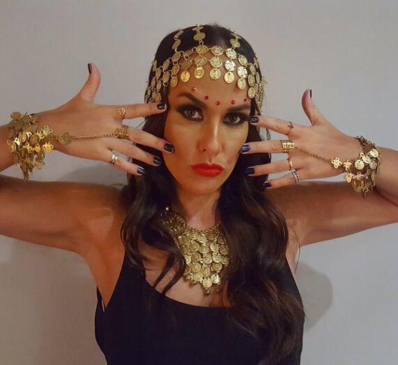 Parte do 'look' de Francisca Pereira para o Baile do Copa