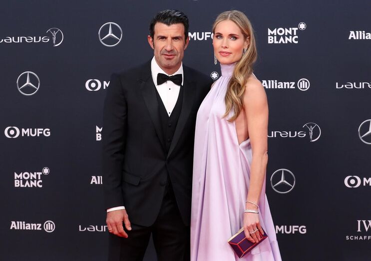 Luís Figo e a mulher, Helene Svedin
