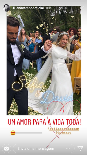 Novas imagens do dia mais feliz de Sofia Arruda
