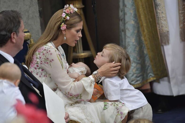 Batizado da princesa Adrienne da Suécia