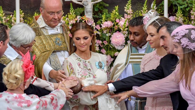 Batizado da princesa Adrienne da Suécia