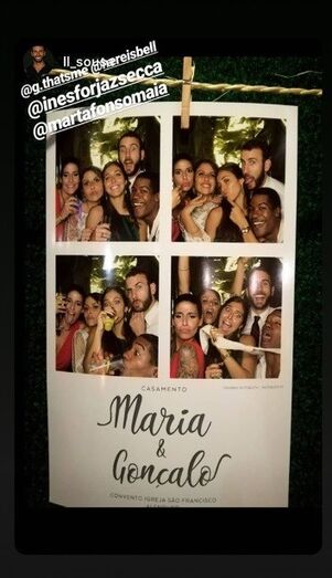 Maria Sampaio e Gonçalo Cabral já estão casados