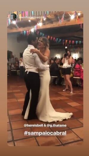 Maria Sampaio e Gonçalo Cabral já estão casados