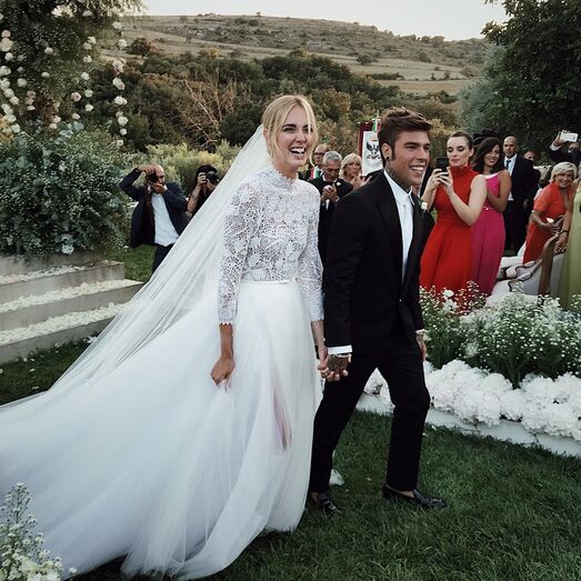 As imagens mais bonitas do "casamento real de Itália" 