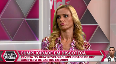 Filipa de Castro vem esclarecer relação antiga com Ronaldo