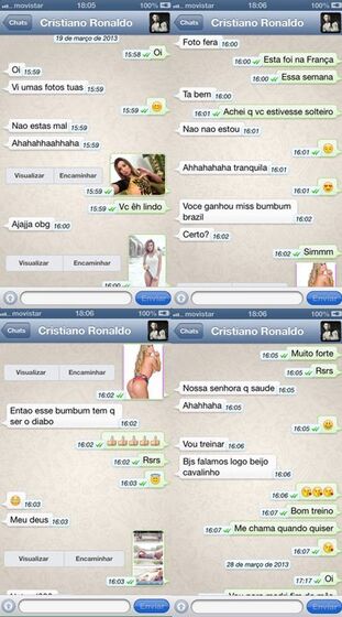 Ex-Miss Bumbum já tinha revelado agressividade de Cristiano Ronaldo