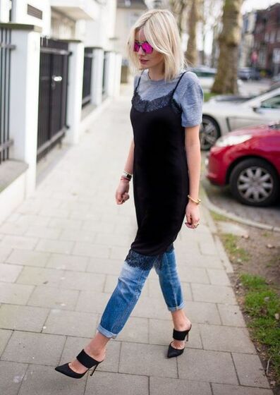 Como usar os vestidos de Verão ao longo do Outono