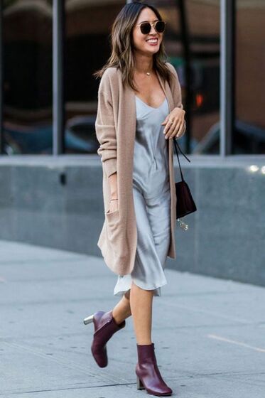 Como usar os vestidos de Verão ao longo do Outono