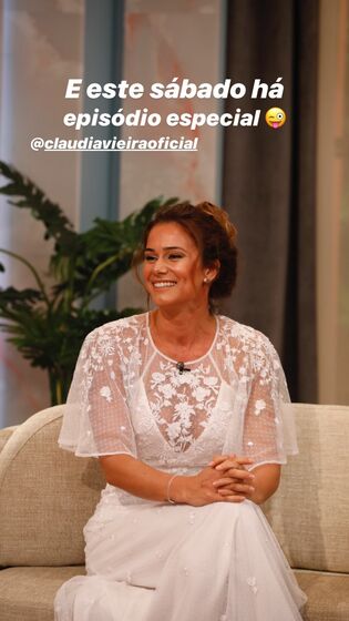 Que linda! O casamento Cláudia Vieira, a Diana de 'Alma e Coração'