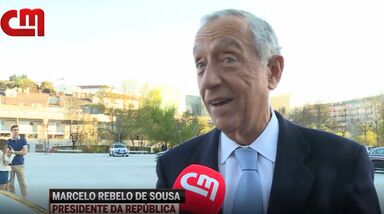 Marcelo Rebelo de Sousa ansioso pela estreia da novela 'Alguém Perdeu'