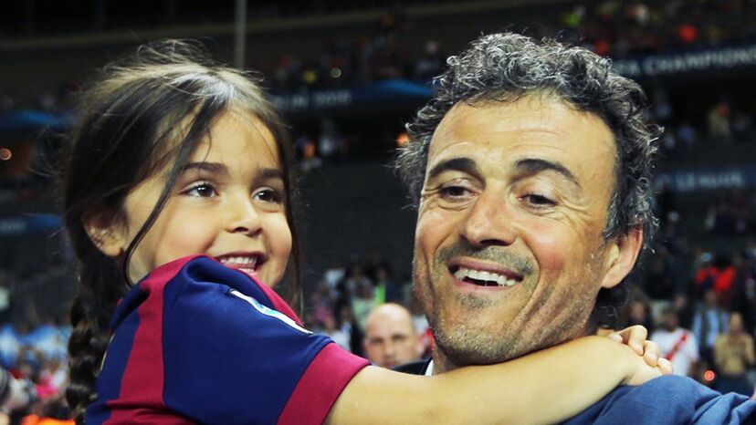 Xana, a filha de Luis Enrique, não resistiu a um cancro nos ossos.